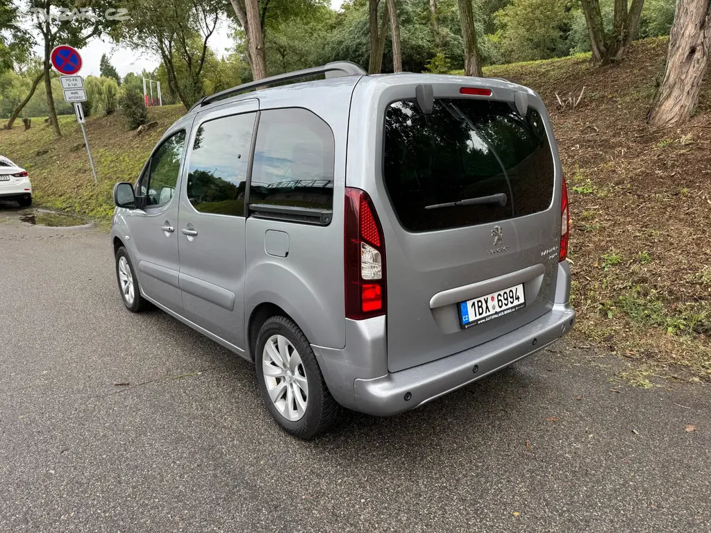 Peugeot Partner Tepee 1,6Bluehdi 88KW, MANUÁL, ČR - fotka 3