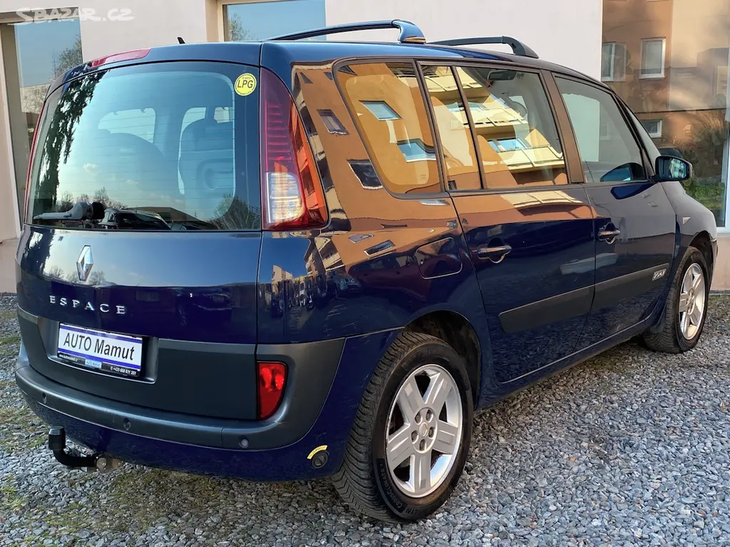 Renault Espace, 2.0 16v 100kW, LPG, Tažné - fotka 3