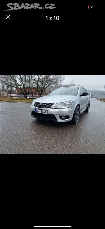 Škoda Octavia RS 2 facelift 2.0 tdi rs combi 125kw