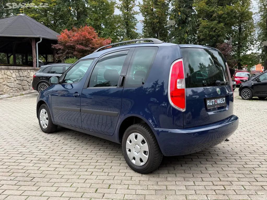 ŠKODA ROOMSTER 1.4 MPi 16V 63kW/NOVÁ STK/KLIMA/1.M - fotka 5