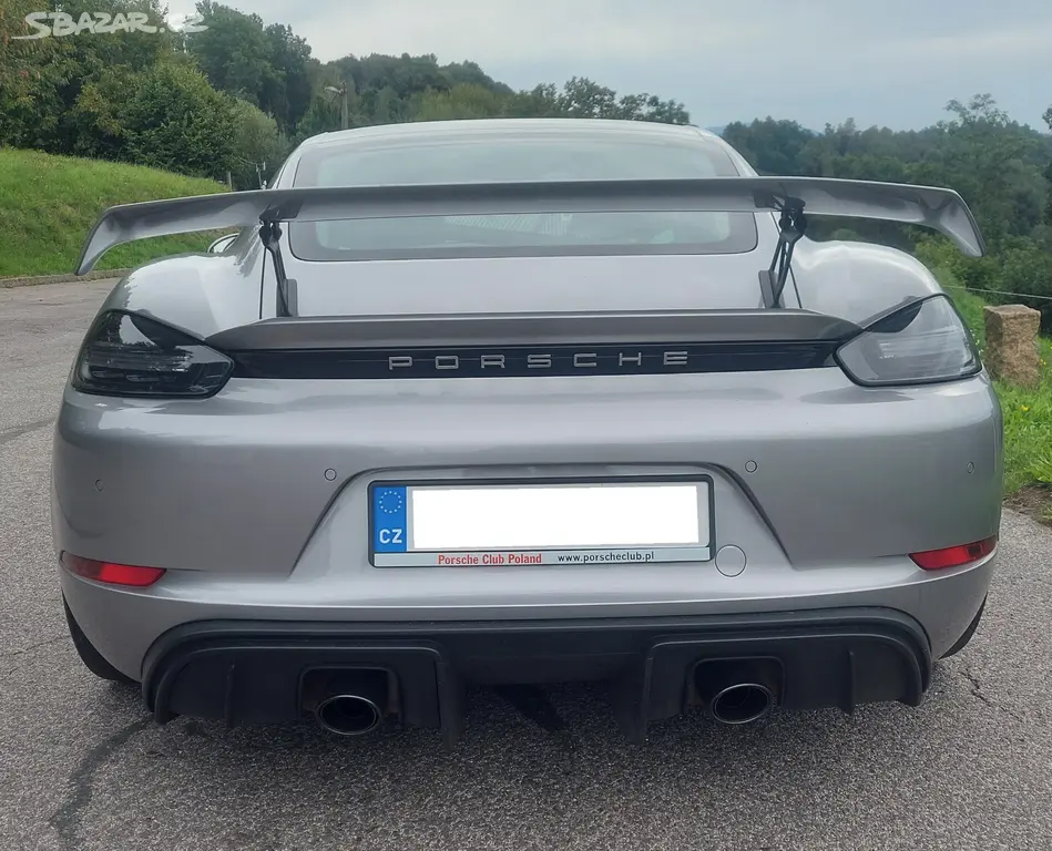 Porsche Cayman GT4 Club Sport paket [telefon skryt] km - fotka 4