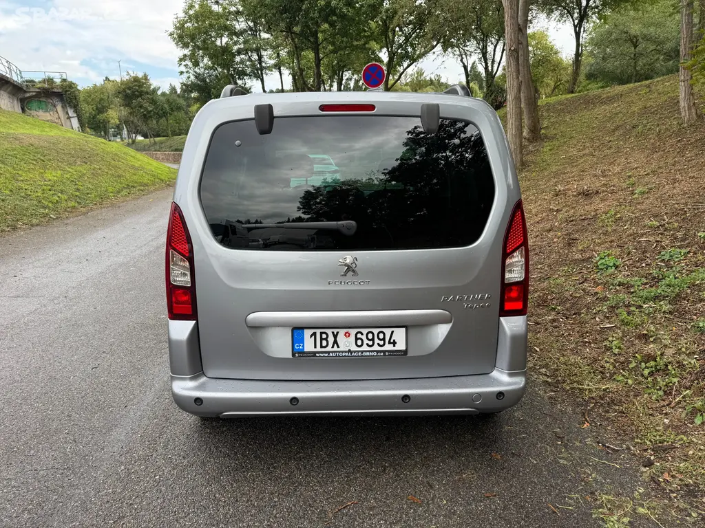 Peugeot Partner Tepee 1,6Bluehdi 88KW, MANUÁL, ČR - fotka 4