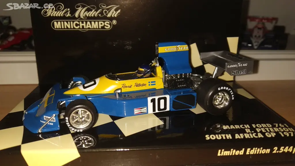 March Ford 761 #10 R Peterson 1976 Minichamps 1:43 - Polička
