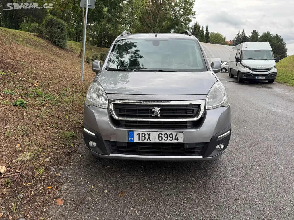 Peugeot Partner Tepee 1,6Bluehdi 88KW, MANUÁL, ČR - fotka 5