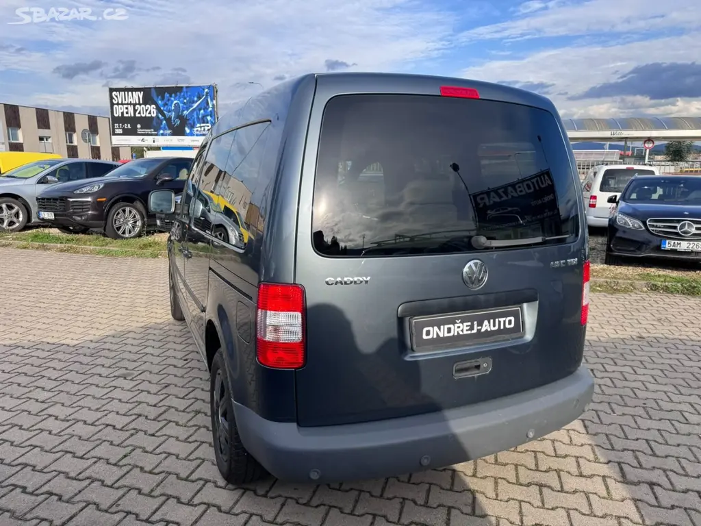 Volkswagen Caddy, 1,9 TDI 77 KW 2X ŠOUPAČKY STK - fotka 3