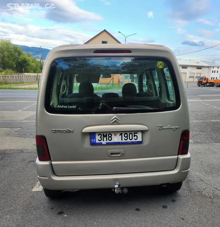 Citroën berlingo 1.4 benzin + LPG - fotka 3