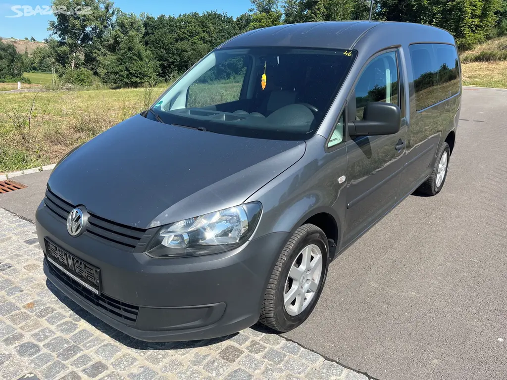 Volkswagen Caddy MAXI 1.6 TDI tažné alu navi