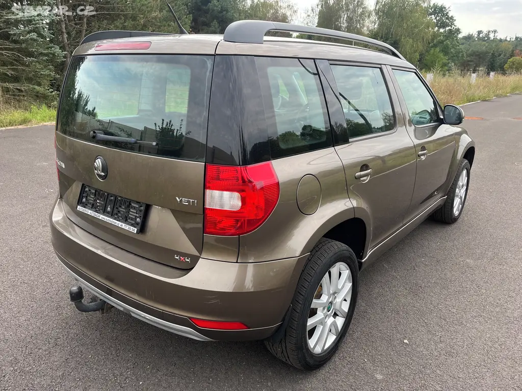 Škoda Yeti 2.0 TDI 4x4 tažné alu - fotka 4