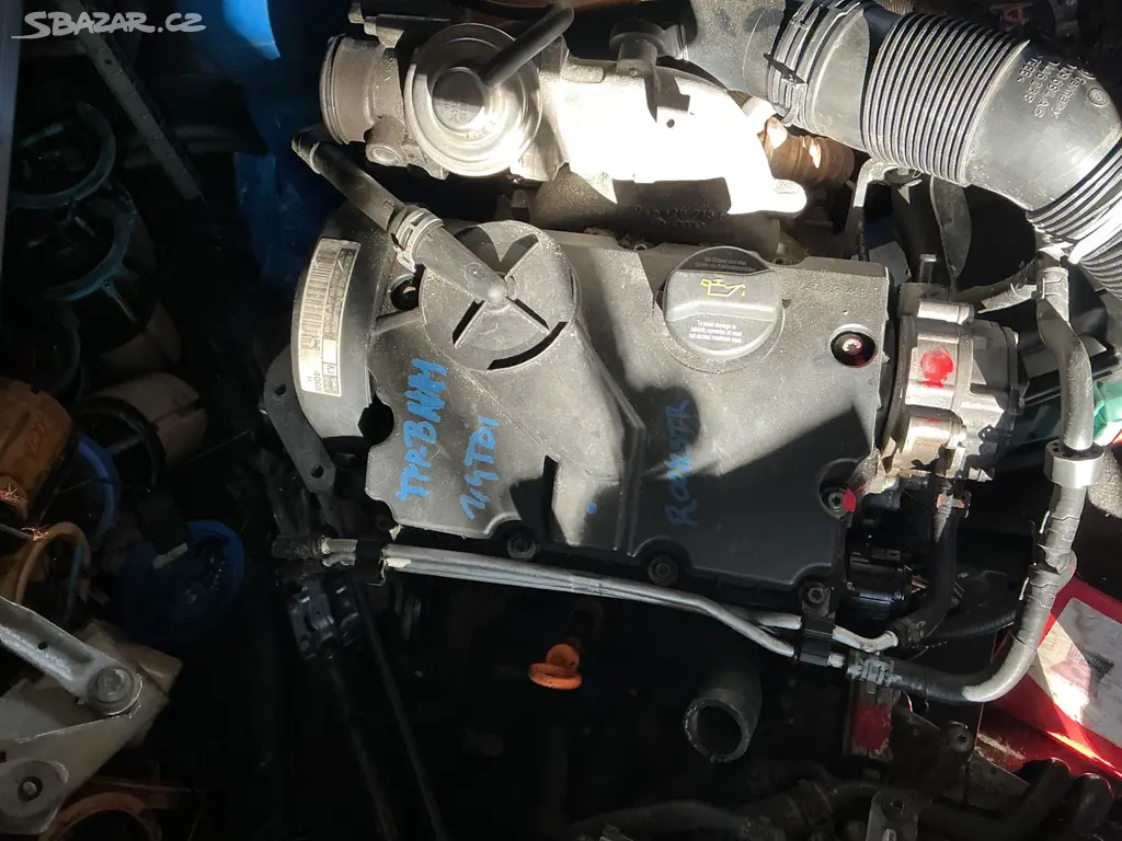 Motor ROOMSTER 1.4 TDI 55 kw typ-BNM KOMPLETNÍ