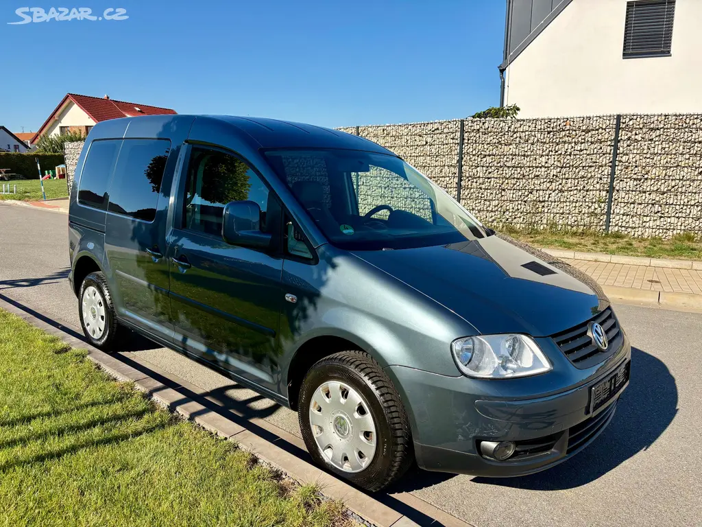 VW Caddy 1.4 16V, 5 míst, klimatizace - fotka 2