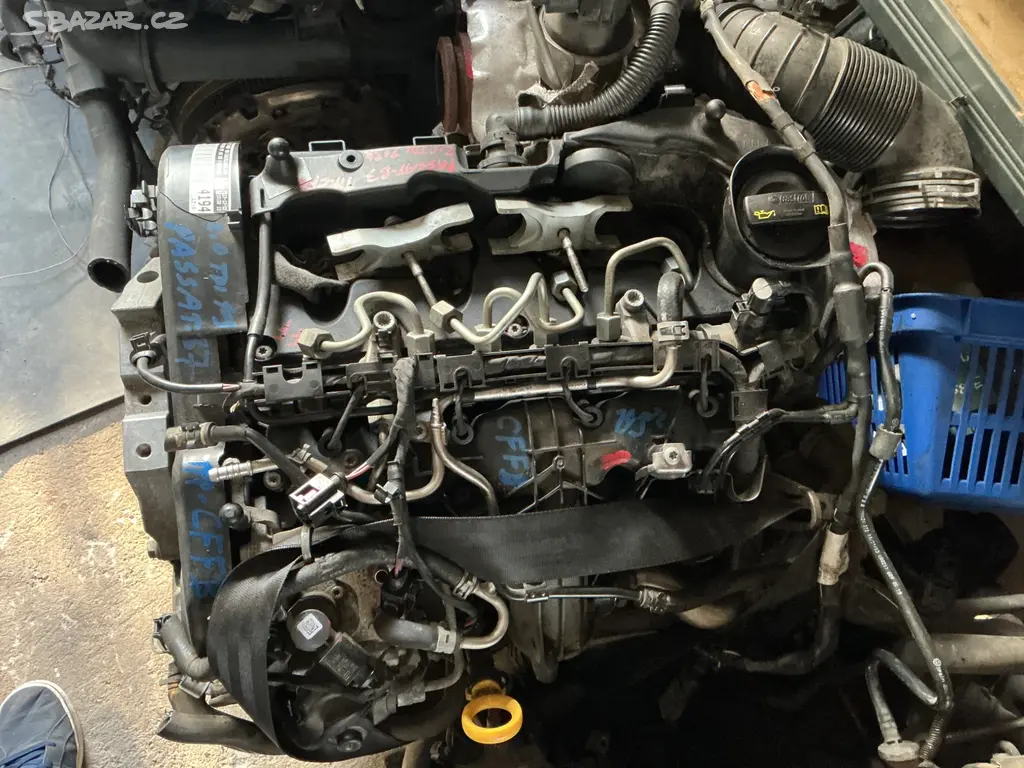 Motor octavia 3 2.0 TDi 203 kw typ-CFFB kompletní