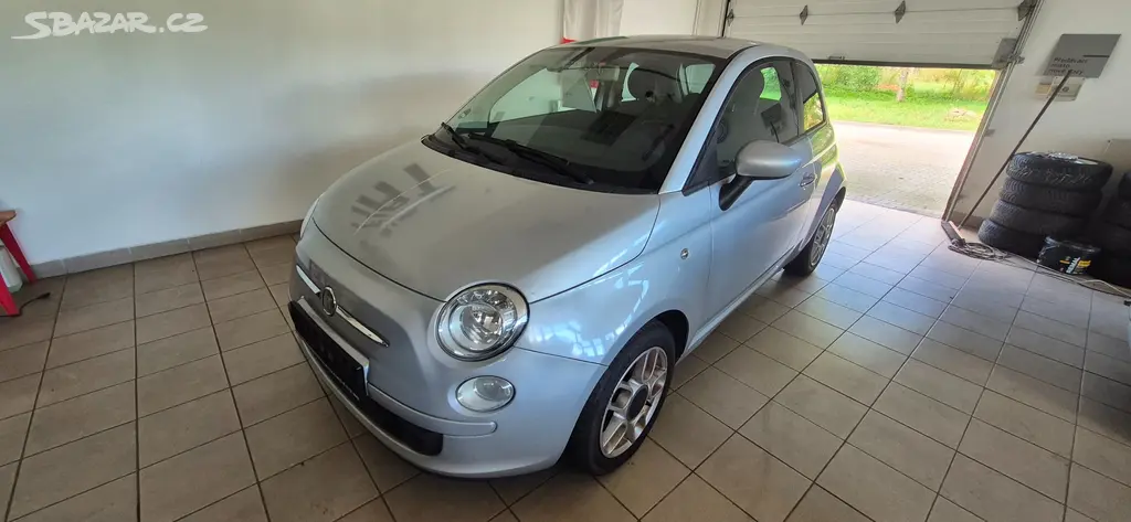 Fiat 500 1,4 16v,100k, Sport, mod.2008, klíma