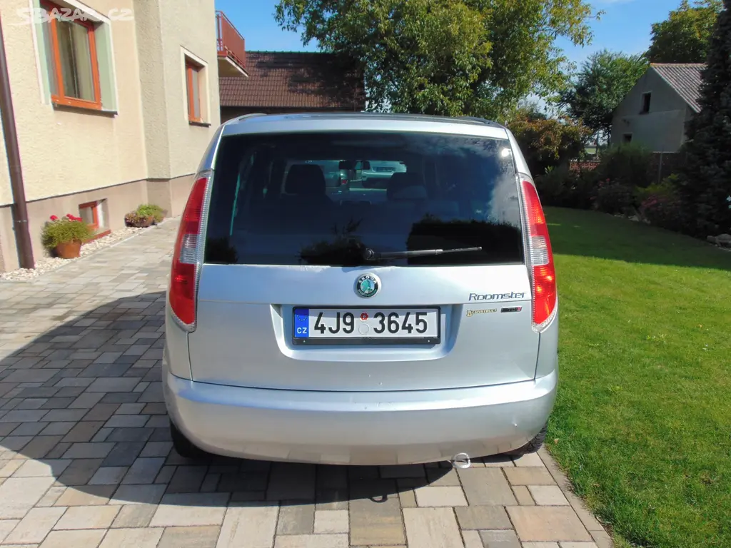 Škoda ROOMSTER 1.4 TDI,ČR,2.MAJ,KLIMA,PO SERVISE - fotka 6