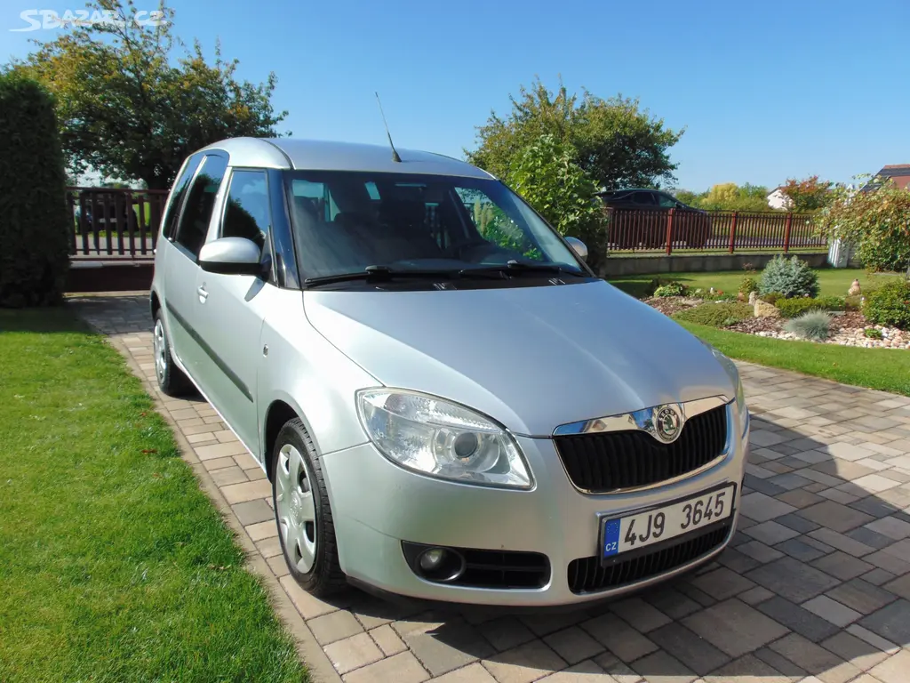 Škoda ROOMSTER 1.4 TDI,ČR,2.MAJ,KLIMA,PO SERVISE - fotka 3