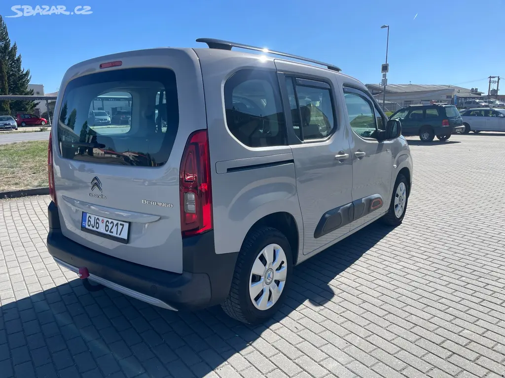 CITROEN BERLINGO 1.5BHDi 96kw XTR Tažné Klima 2020 - fotka 4