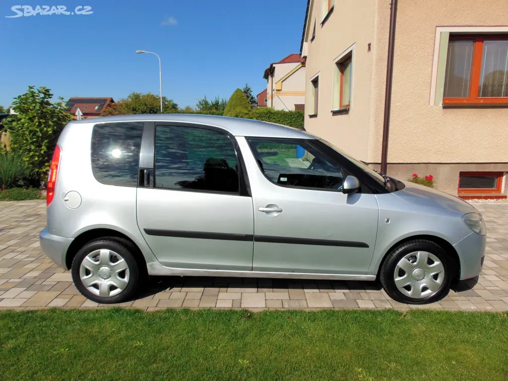 Škoda ROOMSTER 1.4 TDI,ČR,2.MAJ,KLIMA,PO SERVISE - fotka 4