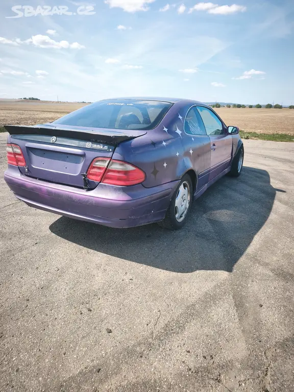 Driftový speciál Mercedes CLK w208 2.3 turbo - fotka 3