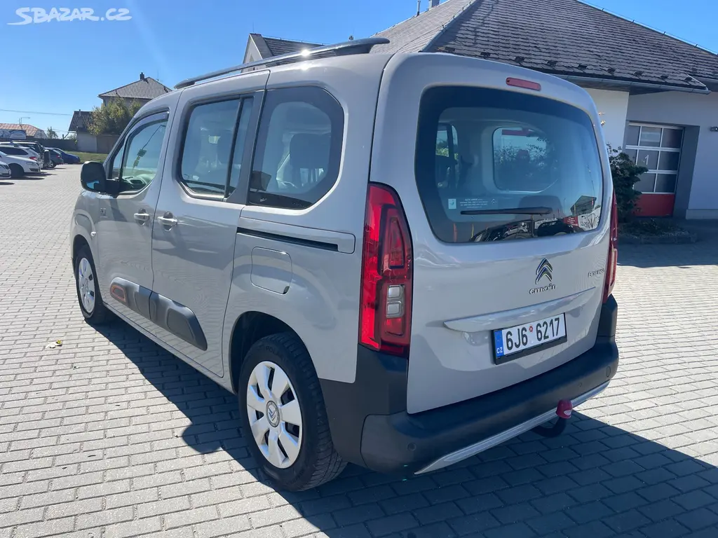 CITROEN BERLINGO 1.5BHDi 96kw XTR Tažné Klima 2020 - fotka 3