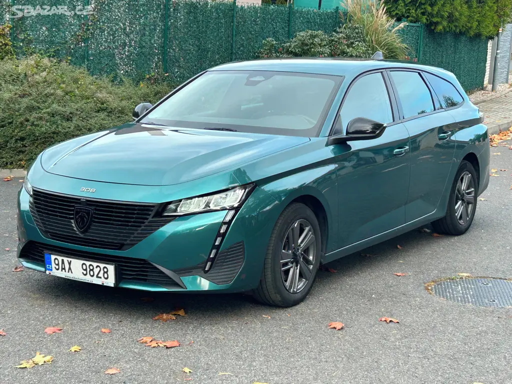 Peugeot 308 SW 1.5bHDi 96kw aut/8 7/2023 ČR 1m DPH - fotka 3