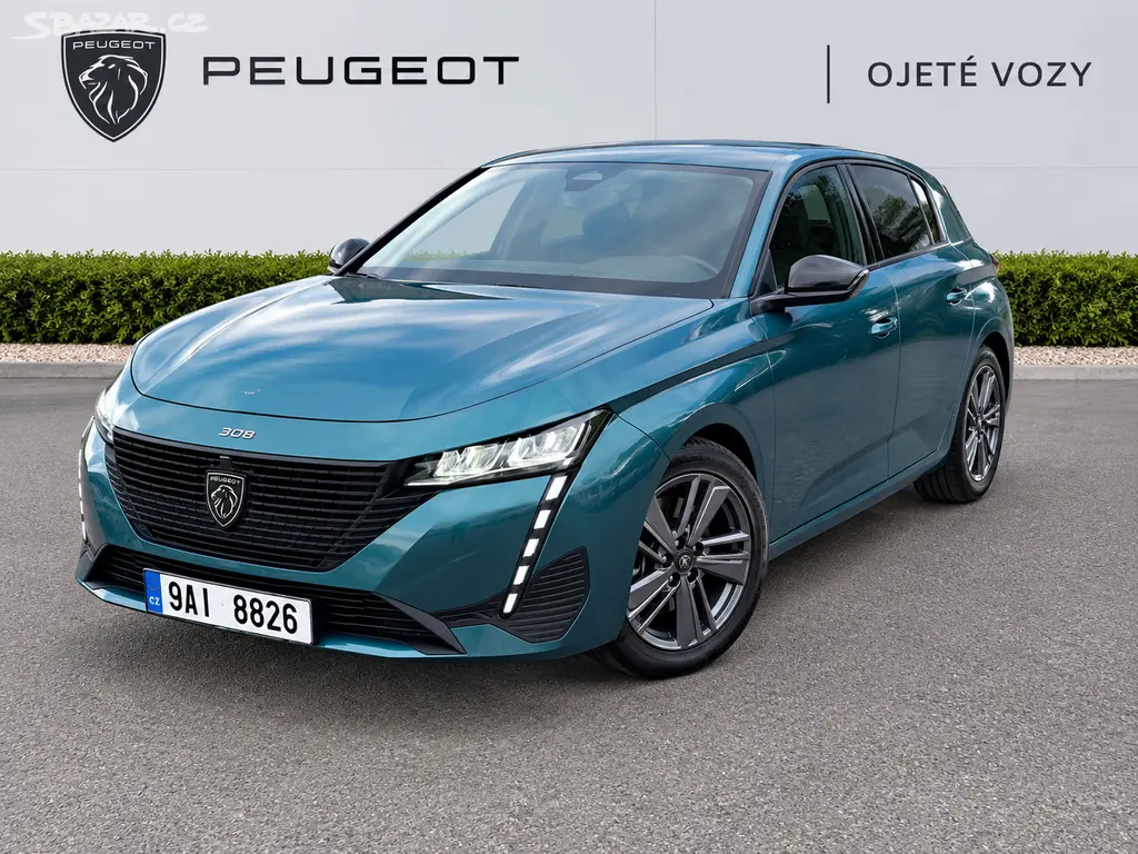 Peugeot 308 SW 1.5bHDi 96kw aut/8 7/2023 ČR 1m DPH