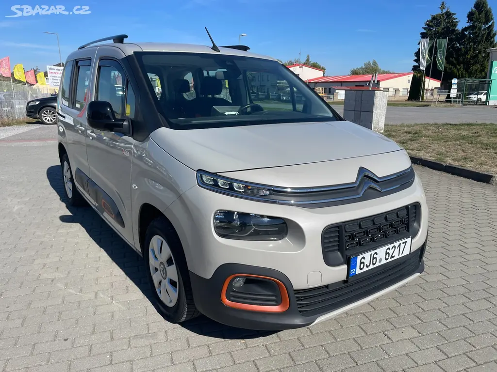 CITROEN BERLINGO 1.5BHDi 96kw XTR Tažné Klima 2020 - fotka 6