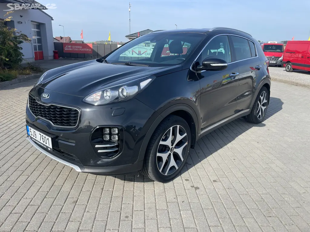 Kia SPORTAGE 1,6GDi 130kw 4x4 GT-Line CZauto 2017