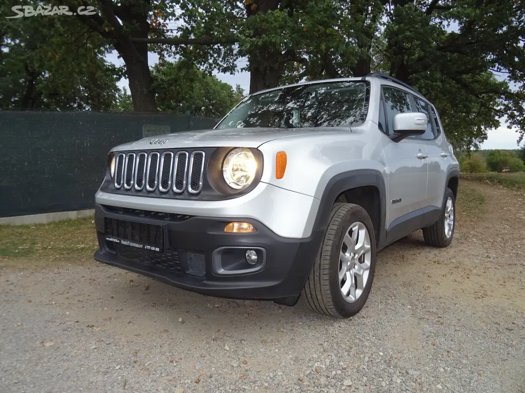 Jeep Renegade 2.0 MultiJet II 4x4 tažné,pěkná výb.