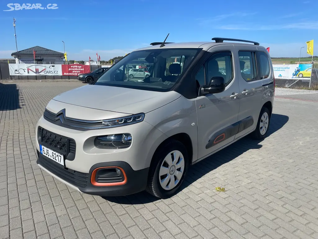 CITROEN BERLINGO 1.5BHDi 96kw XTR Tažné Klima 2020