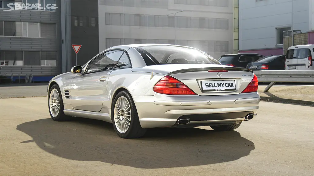 Mercedes-Benz SL, 350 V6 AMG 180kW Hydraulika - fotka 6