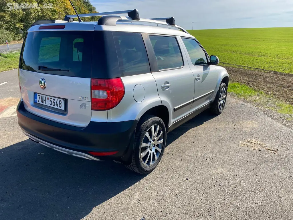 Škoda Yeti 2.0 TDI 81 kW 4x4, ČR, nové rozvody - fotka 3