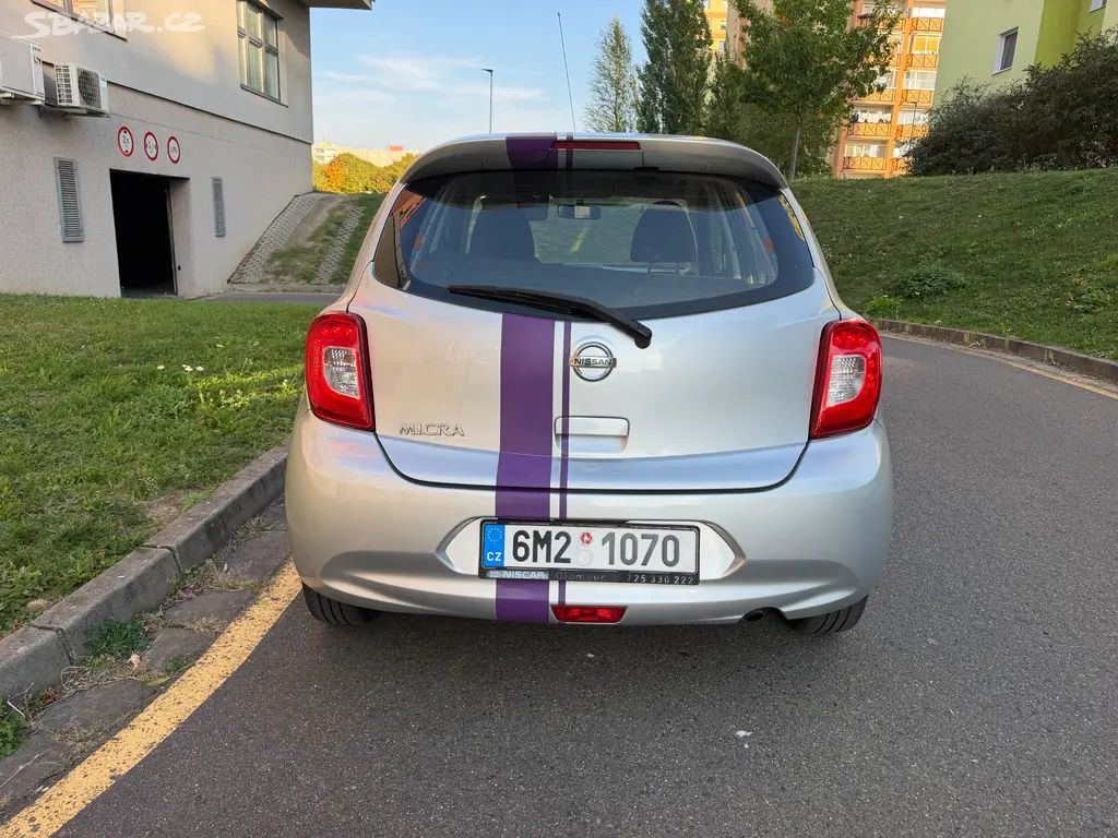 Nissan Micra 1.2i, klimatizace, ČR, 1. majitelka - fotka 5