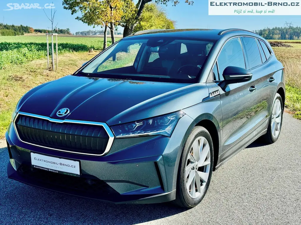 Škoda Enyaq, 62kWh, SoH 91%,Matrix,TČ,Tažné - fotka 3