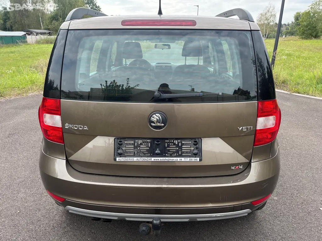 Škoda Yeti 2.0 TDI 4x4 tažné alu - fotka 5