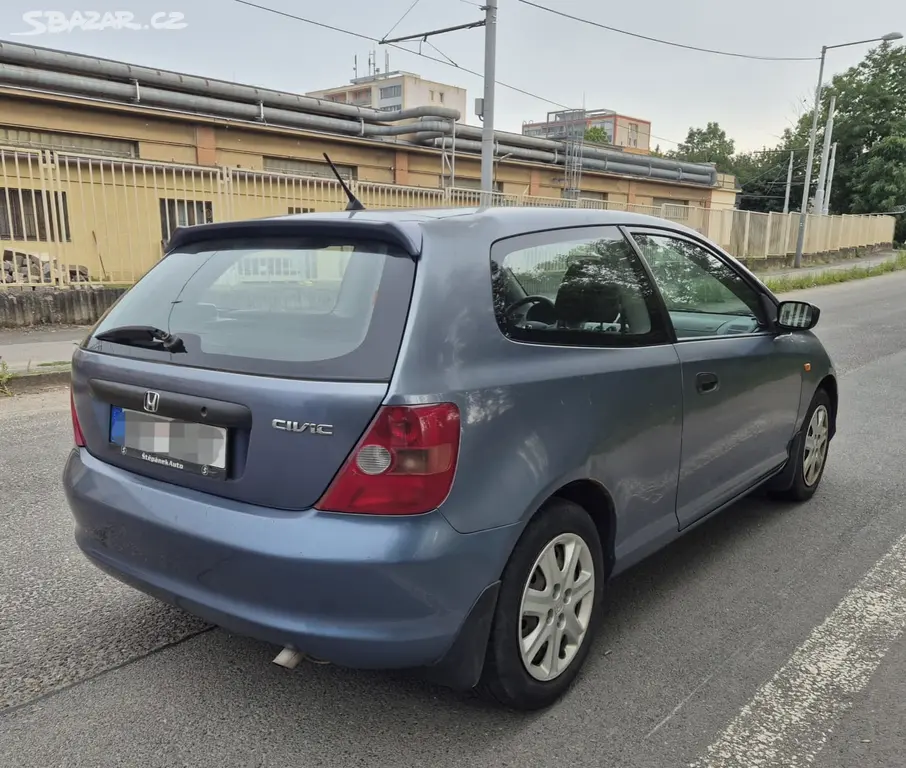 Honda Civic 1.4, 66kw Klima, Původ Čr - fotka 5
