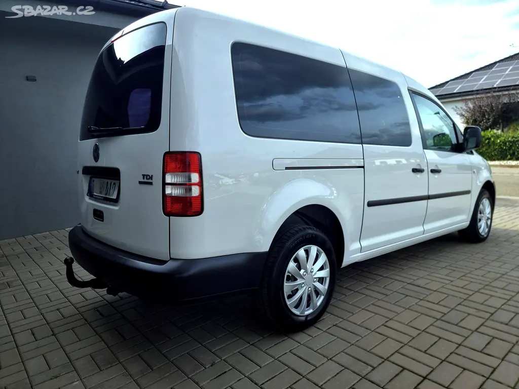 Volkswagen Caddy, MAXI | NÁJEZD 208TIS | Pěkná - fotka 4