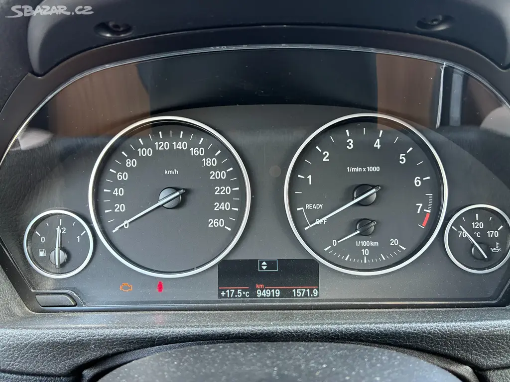 BMW 316i F31 100KW/95 000km,1.majitel ČR, Top stav - fotka 4