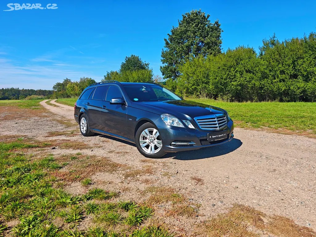 MB W212 kombi,220CDI 125KW,manuál,servis MB,tažné - fotka 4
