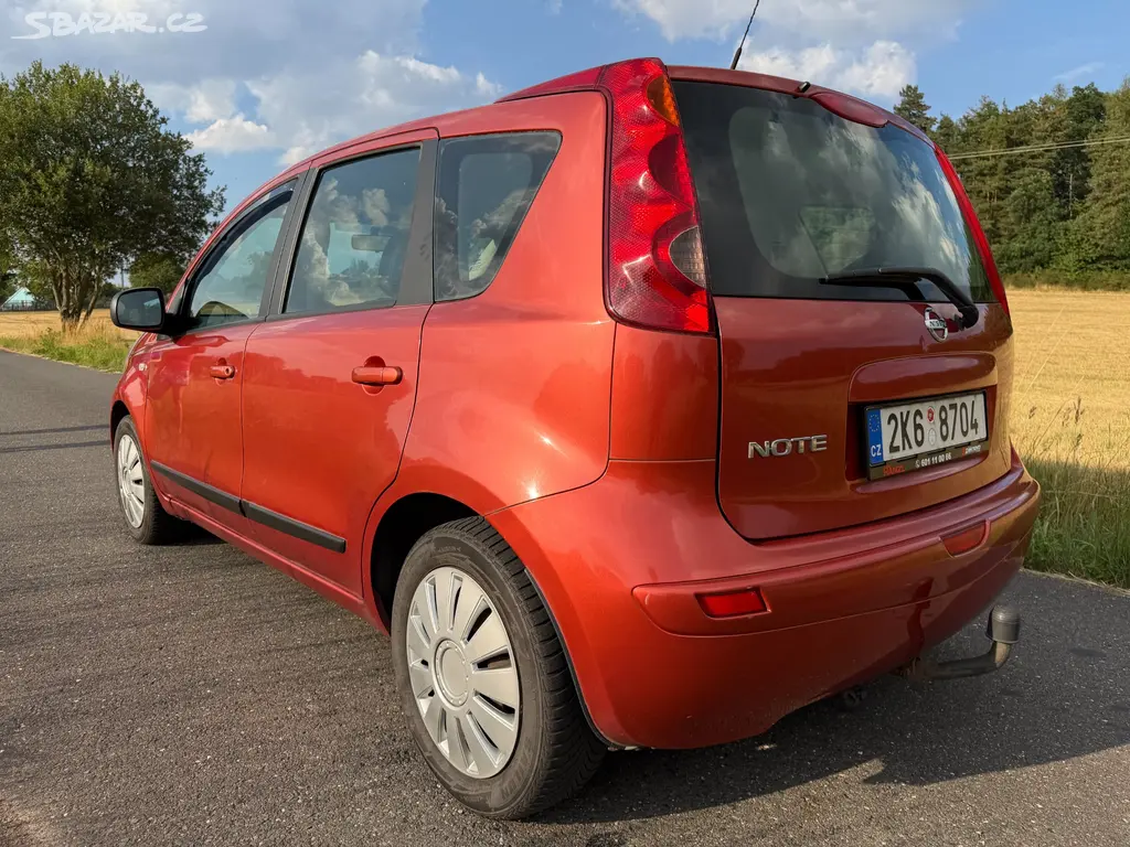 Nissan Note 1.4i, ČR, 1.MAJ, STK, TZ - fotka 3
