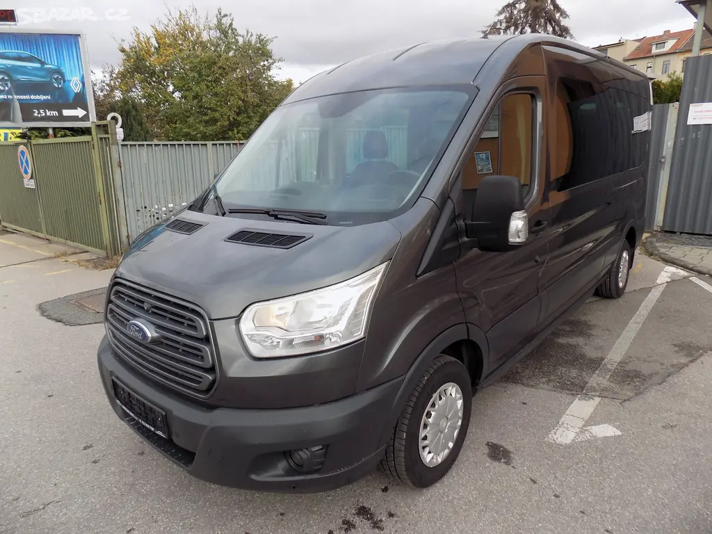 Ford Transit 2.2 TDCI 114KW 8 SED, RAMPA, TOPENÍ