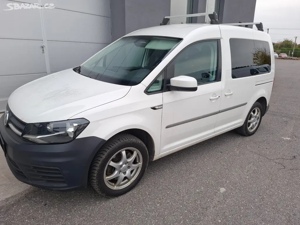 VW CADDY 2.0TDi 4x4 r.17, 195000km-DOLOŽENO 5 míst - fotka 2