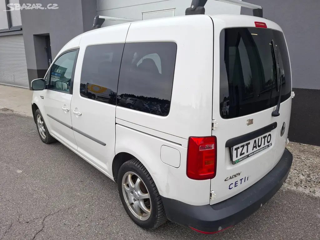 VW CADDY 2.0TDi 4x4 r.17, 195000km-DOLOŽENO 5 míst - fotka 5