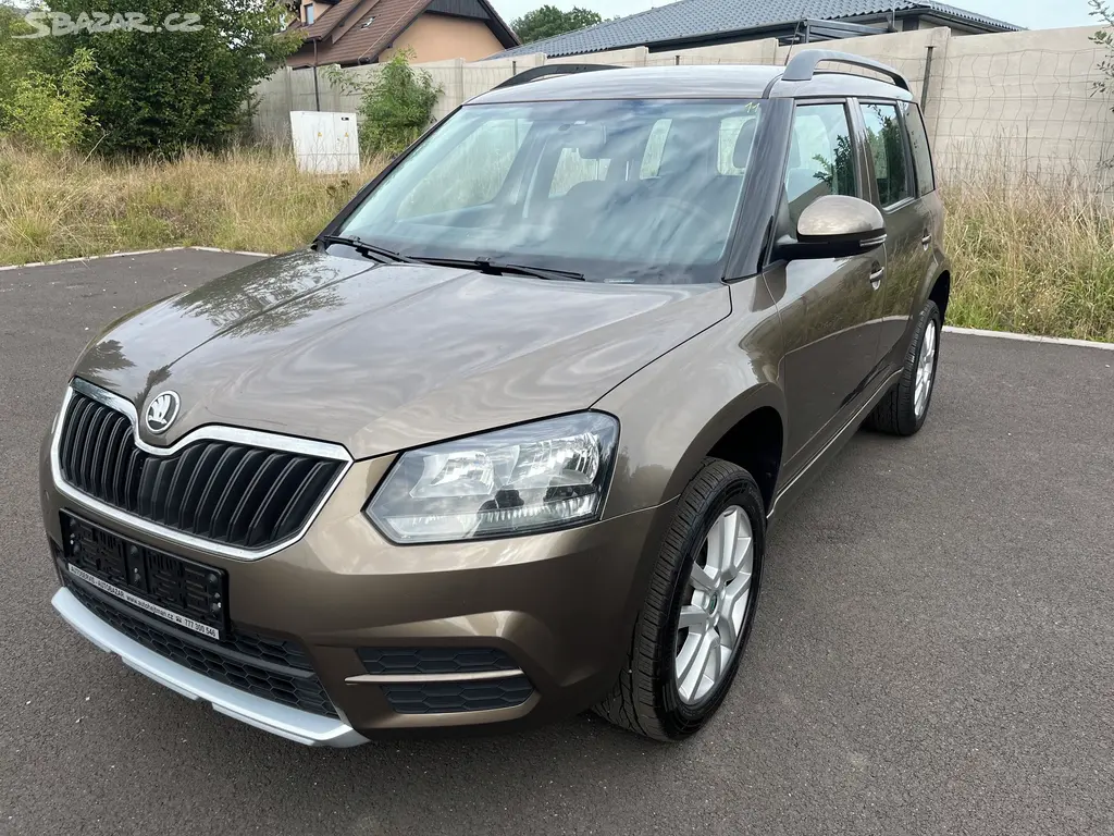 Škoda Yeti 2.0 TDI 4x4 tažné alu
