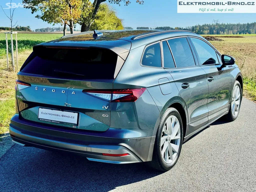 Škoda Enyaq, 62kWh, SoH 91%,Matrix,TČ,Tažné - fotka 6