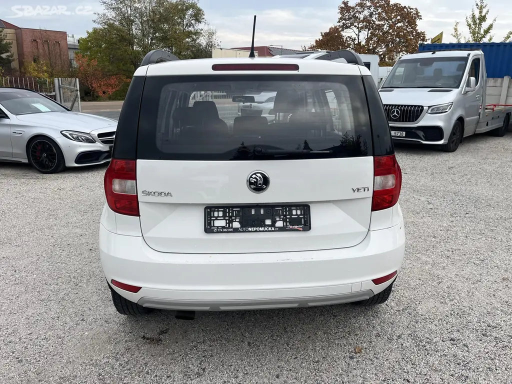 Škoda Yeti, 1.2TSi 81kw Klima, Tažné - fotka 6