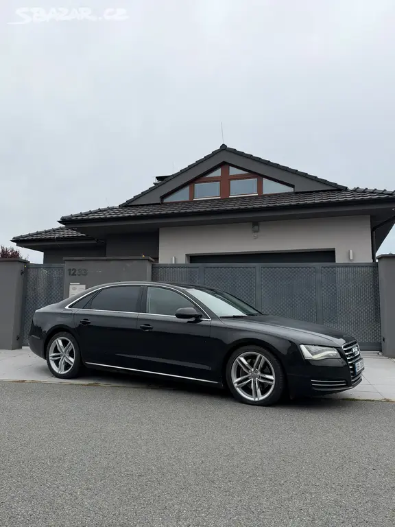 Audi A8 Long 3.0 TDI 184 kW Hnědá kůže nová STK - fotka 2
