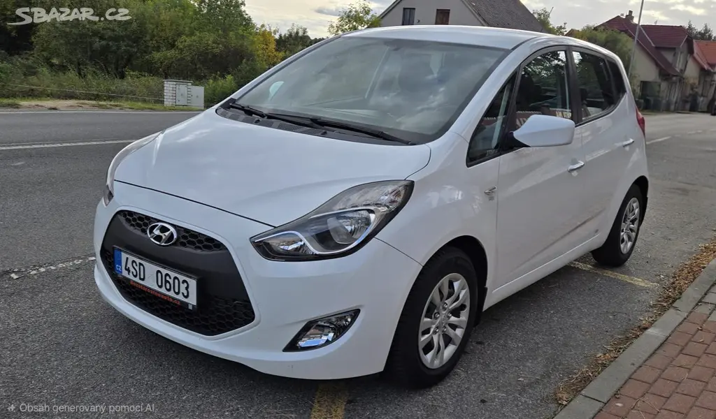Hyundai ix20 1.4 66 kW, ČR, 1.majitel, po servisu