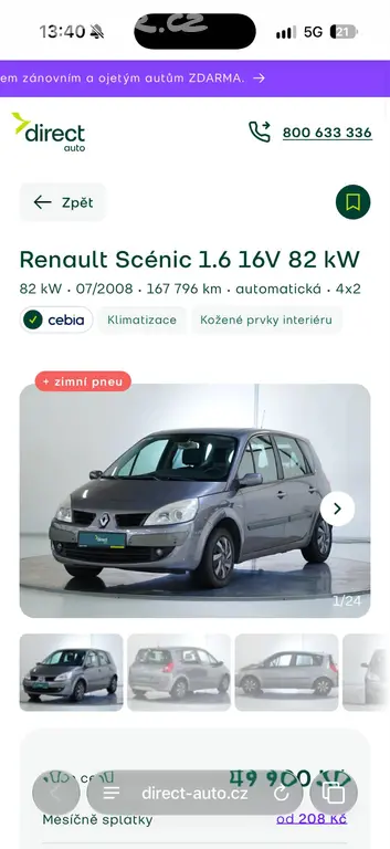 Renault Mégane Scénic II