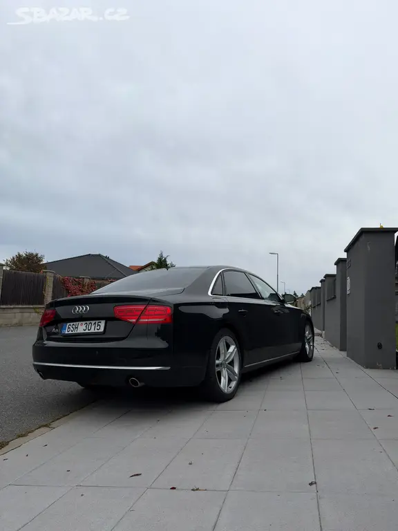 Audi A8 Long 3.0 TDI 184 kW Hnědá kůže nová STK - fotka 4