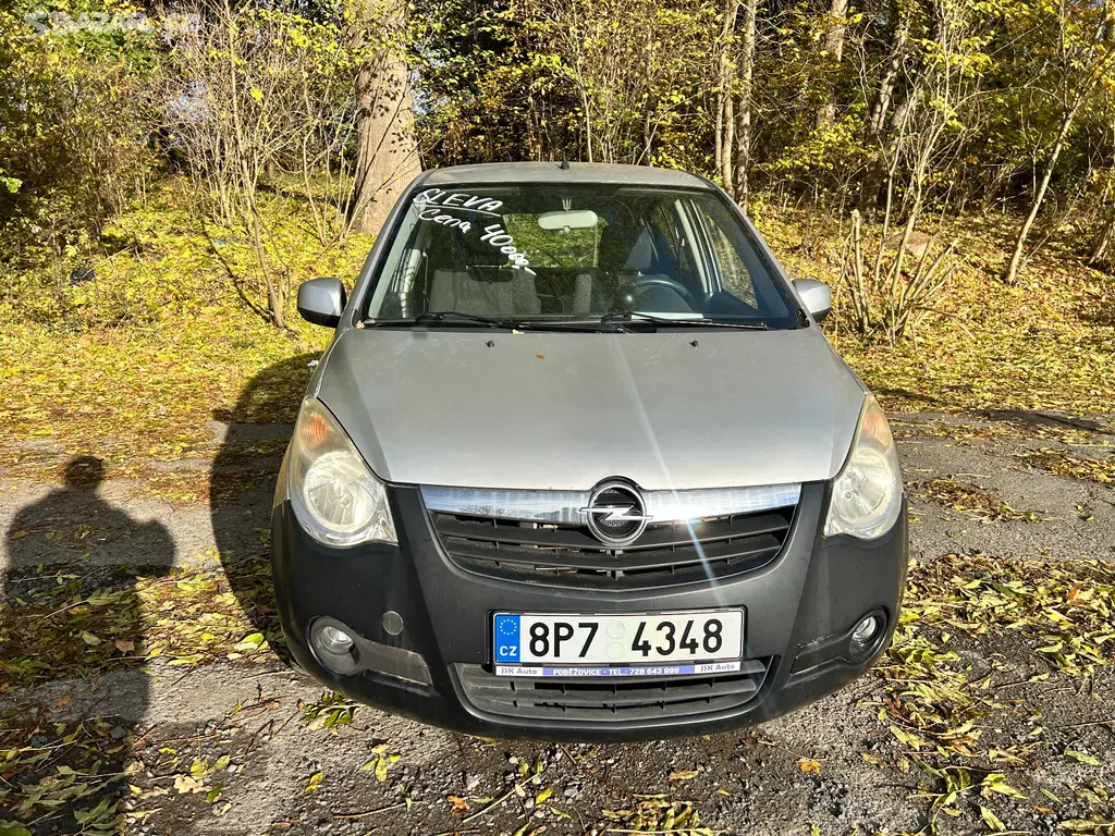 Opel Agila 1,2i 63 kw,r.v.06/2008 - fotka 3