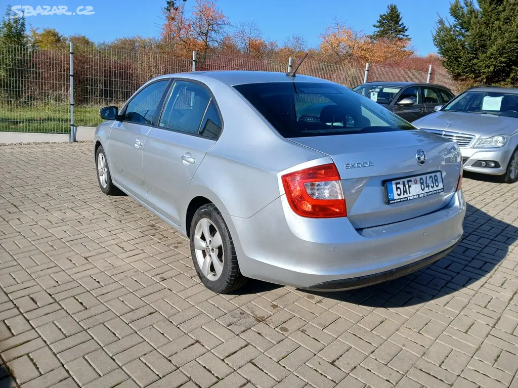 Škoda Rapid 1,4 TDI Klimatizace Původ ČR - fotka 3